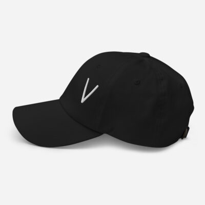 Dad hat Down bow white - Image 2