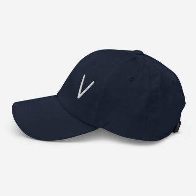 Dad hat Down bow white - Image 4