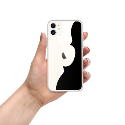 Clear Case for iPhone® black violin (all models except XR)