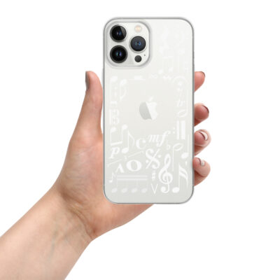 Clear Case for iPhone® white (13ProMax/ 14ProMax/ 15ProMax/ 16ProMax) - Image 2