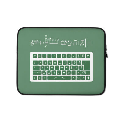 Laptop Sleeve green