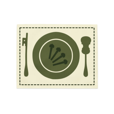 Placemat Set Green - Image 4