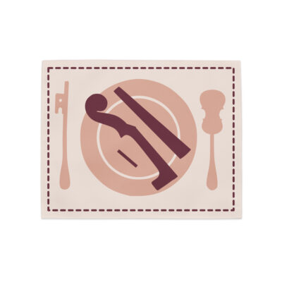 Placemat Set Red - Image 5