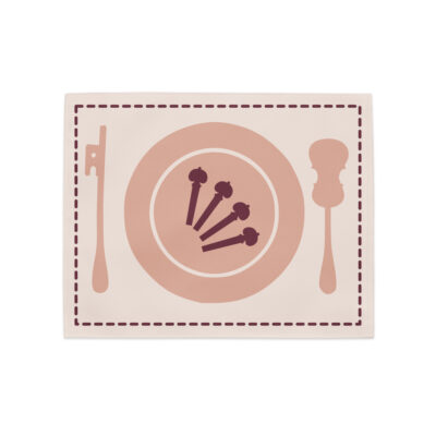 Placemat Set Red - Image 2