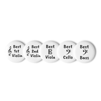 Orchestra section best players pins - Image 3