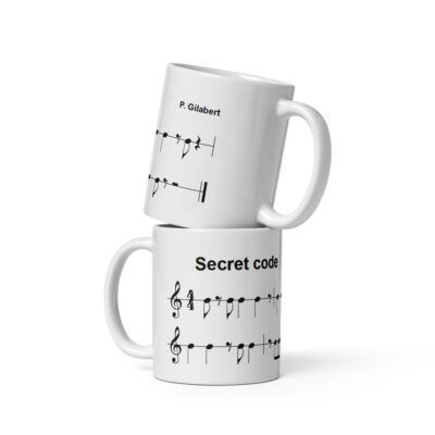 White mug secret code